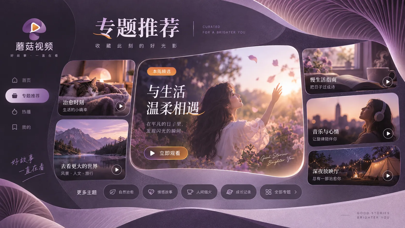 蘑菇视频品牌名称与官网信息说明